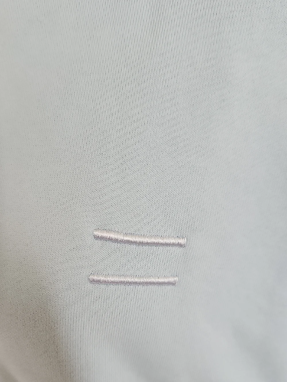 La Ligne Blue Pocket Sweatshirt SZ Small - Picture 2 of 5